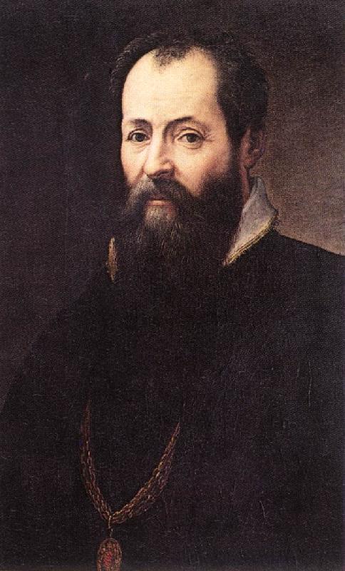 VASARI, Giorgio Self-portrait (detail) et France oil painting art